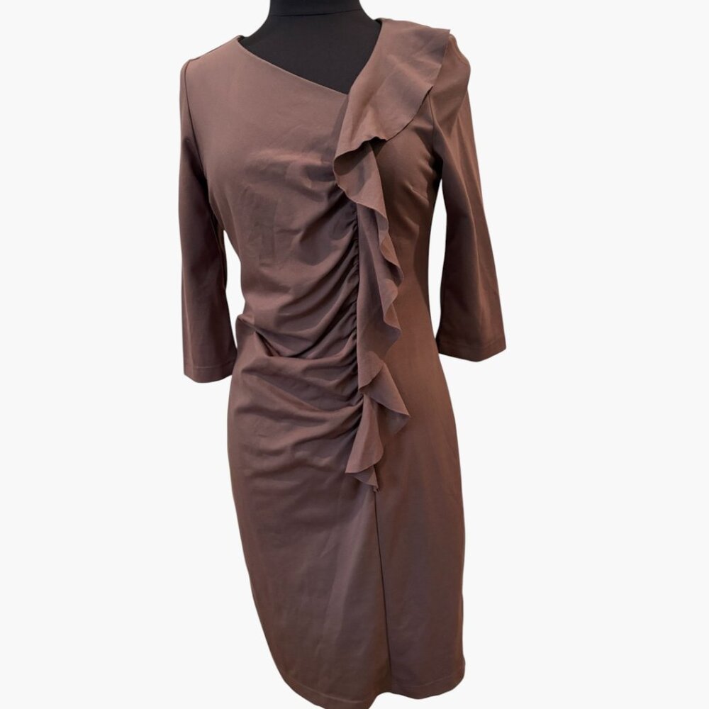 Renuar ruffle dress